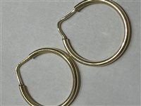 Orecchini Domar Donna Cerchi argento 925 lisci in Argento ORAR-487-280 - ORAR-487-280